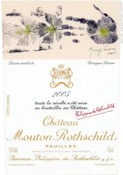 Chateau Mouton Rothschild 木桐酒庄红葡萄酒 2005