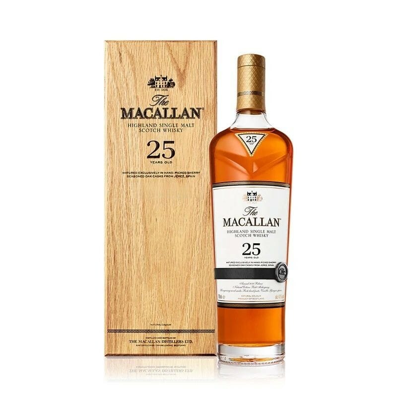 MACALAN SHEERY OAK CASK 25 麦卡伦25年