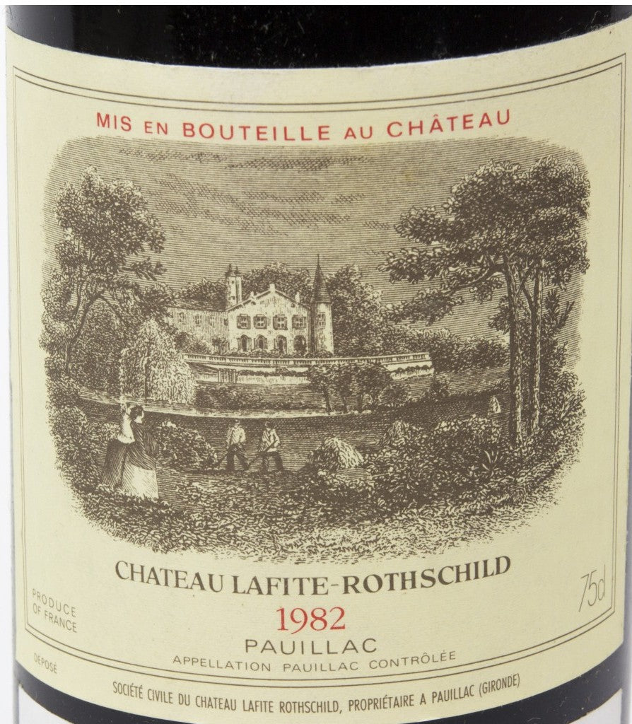 Chateau Lafite Rothschild 拉菲古堡红葡萄酒 1982