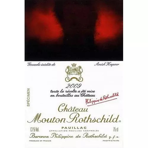 Chateau Mouton Rothschild 木桐酒庄红葡萄酒 2009
